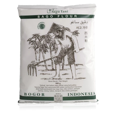 

SAGOO FLOUR 500gr Sagu Sago Tani