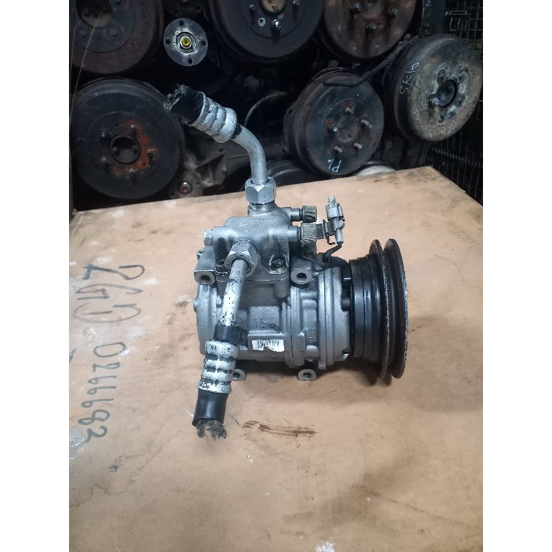kompresor ac 15 Toyota kijang 5k7k kijang kapsul copotan original Jepang