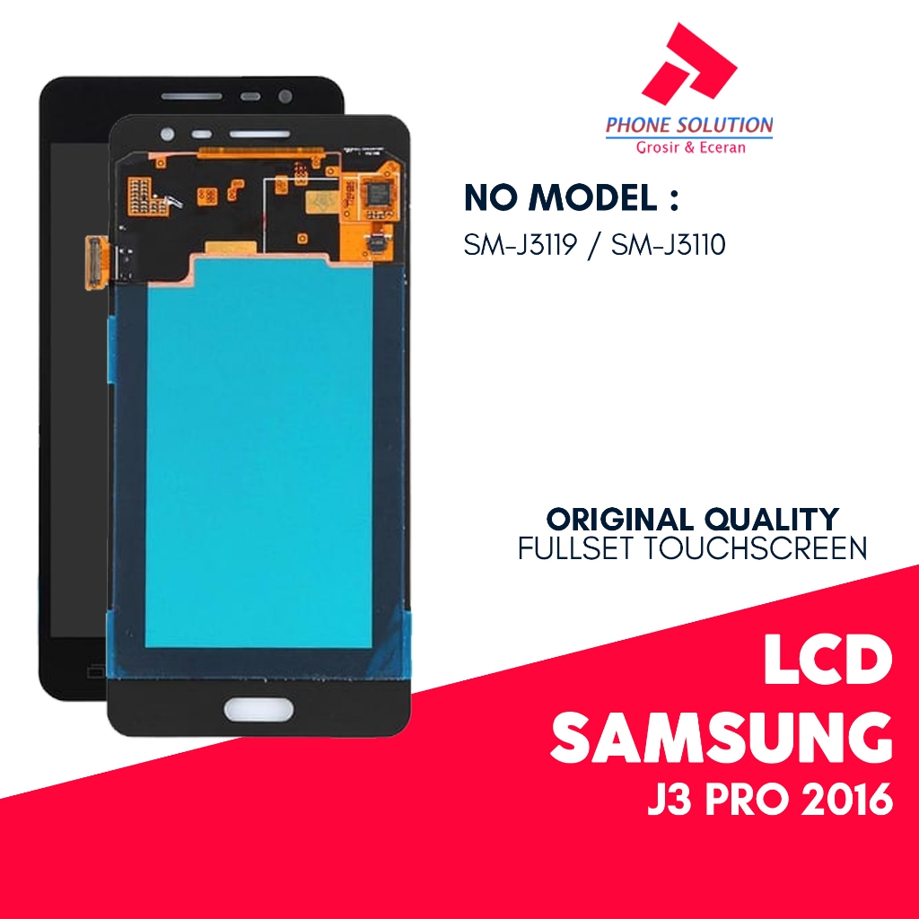 LCD Samsung J3 Pro 2016 / J3110 - Fullset Touchscreen 100% Original - Garansi 1 Bulan