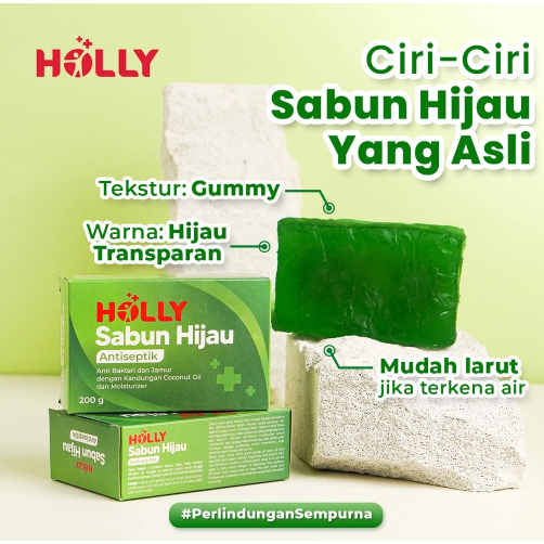 Holly Sabun Hijau Antiseptik
