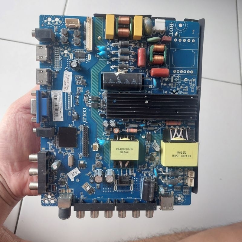 MB - MAINBOARD - MOTHERBOARD TV LED POLYTRON PLD43D150 - PLD 43D150 - 43D150 - 43D150 - 43T150 - PLD