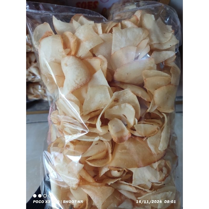 

Kripik Singkong Gurih renyah 500gr