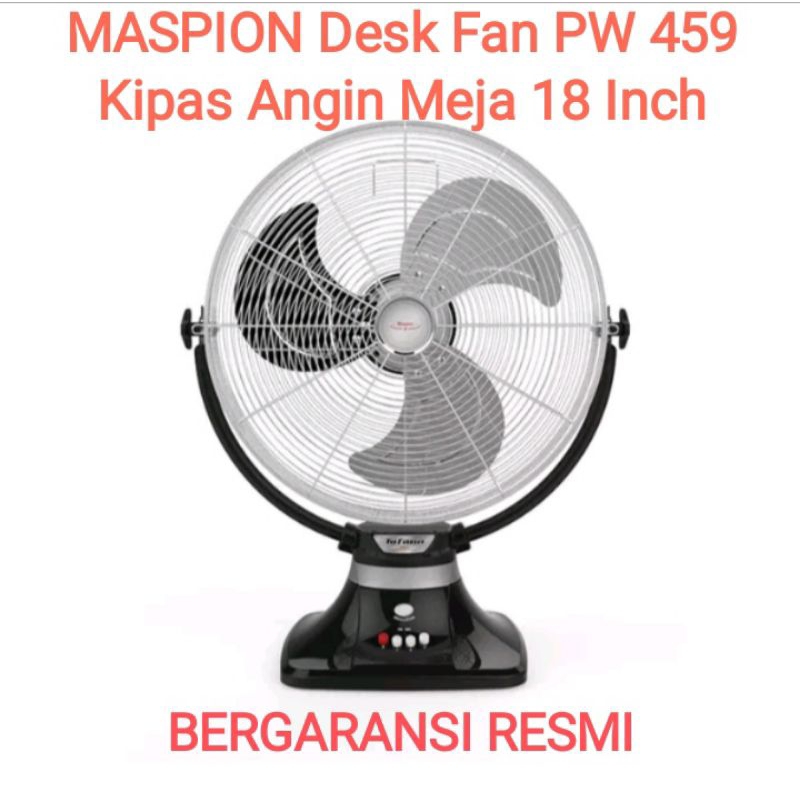 Maspion Desk Fan PW 459 / Kipas Angin Meja 18 inch  Maspion PW 459
