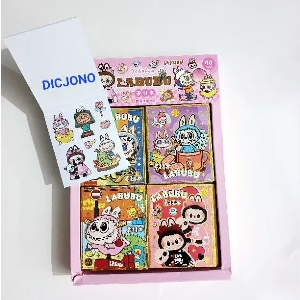 

Stiker Buku Memo Labubu Besar ( 12 lmbr )