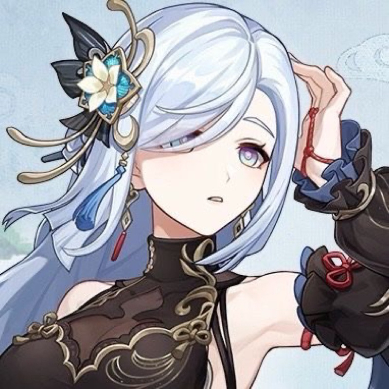 Shenhe Skin Costume Size S