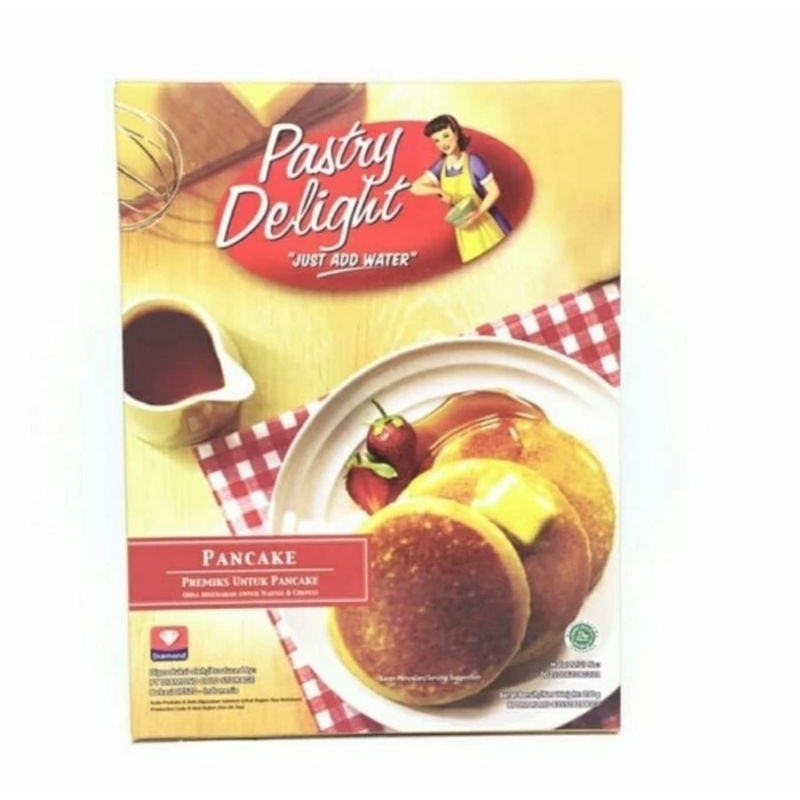 

Pastry Delight Tepung Premix Pancake Diamond 200gr