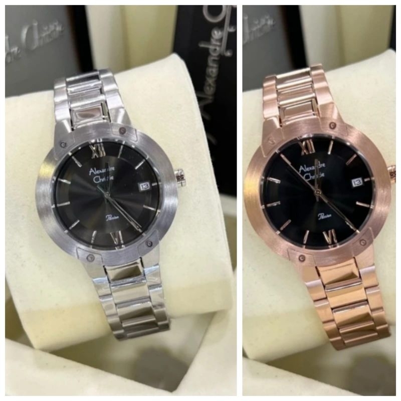 JAM TANGAN WANITA ALEXANDRE CHRISTIE 2A12/AC2A12 ORIGINAL
