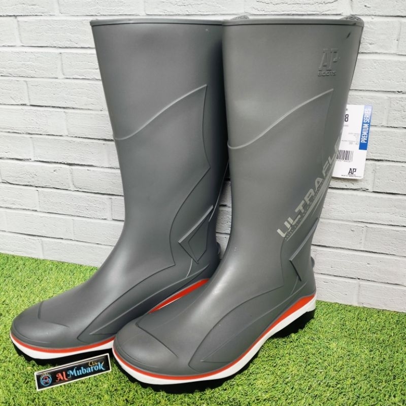 Sepatu AP BOOTS - AP ULTRAFLEX - Sepatu Boot Karet Proyek/Pekerja/Petani Anti Slip