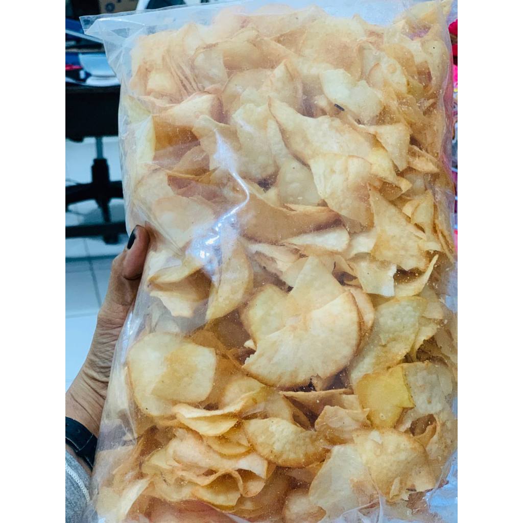 

Keripik ubi original 500gr Kana Camilan KC044