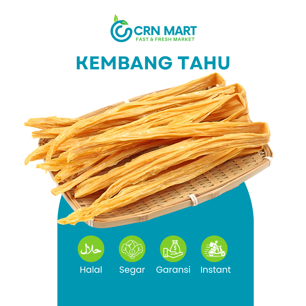 

CRN MART - Kembang Tahu Kering/Kembang Tahu Sup/Kembang Tahu Tauco 100gr