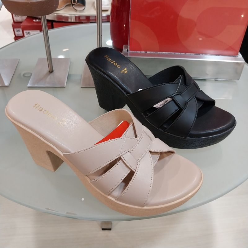 sandal wanita heels 7cm FLADEO ori