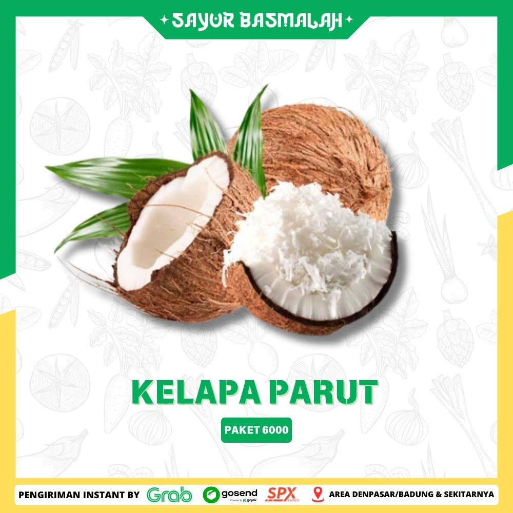 

Kelapa Parut Paket 6000 - Sayur Basmalah