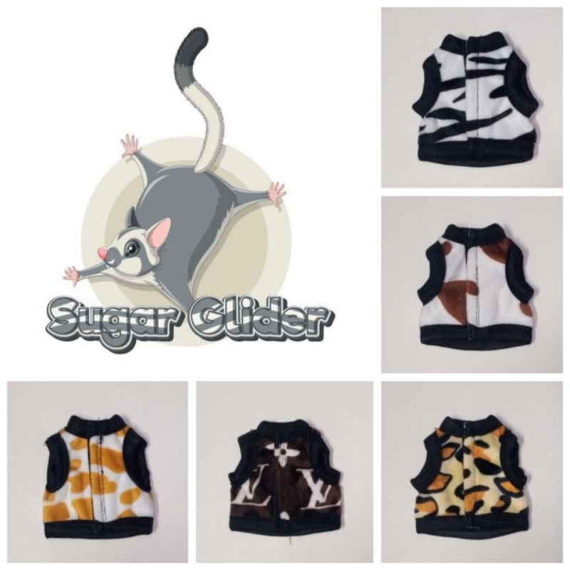 baju sugar glider  { size s }