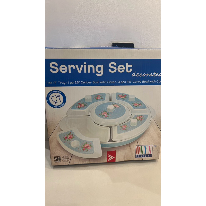 Serving Set Onyx 17 inch Melamine