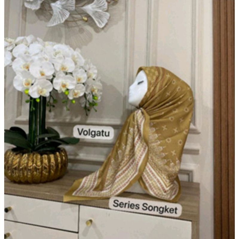 Hijab Volgatu/Voal Premium Kuning/Mustard