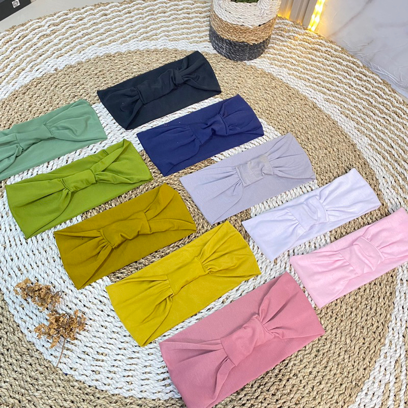 Ciput Bandana Jersey Premium - Inner Bando Karet - Iket Kaos Dalaman Hijab