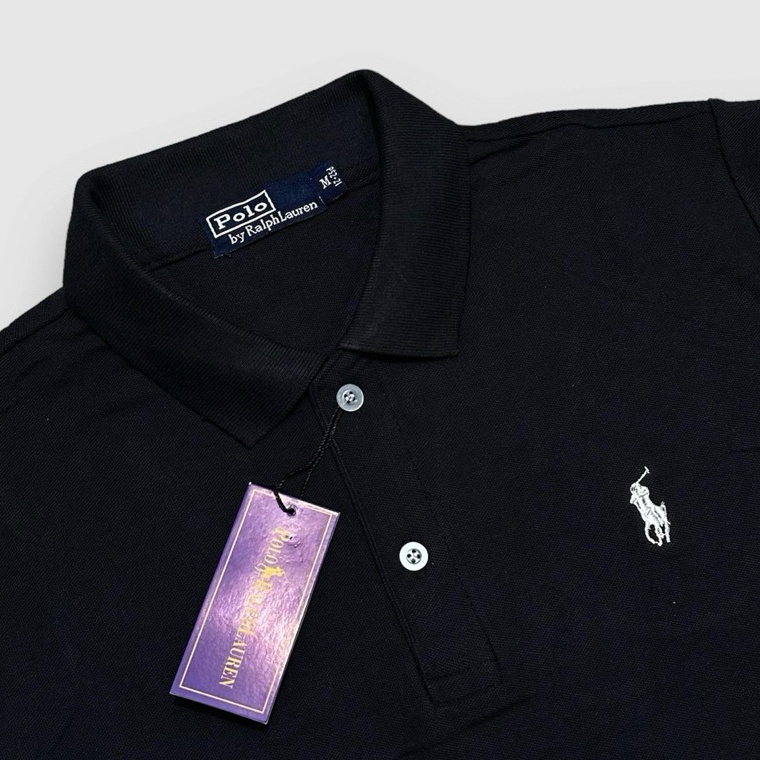 KODE P12V Kaos Kerah Polo 3 Shirt Polos  Kaos Krah Polo Shirt Polos Lengan Pendek Pria Wanita Unisex