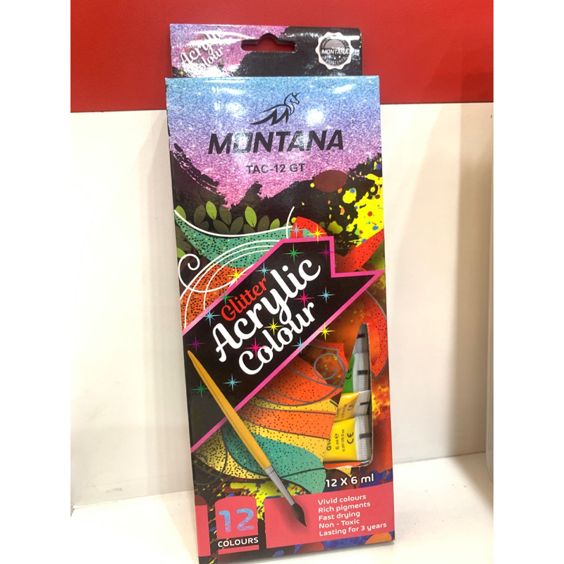 

Montana Akrylic Color Series 12 Warna / Cat Akrylic Montana TAC-12 Series