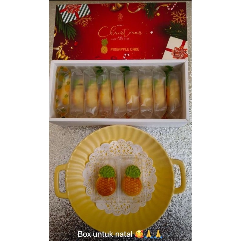 

Hampers Natal Nastar Taiwan Premium Wysman Pineapple Cake 9pcs/box