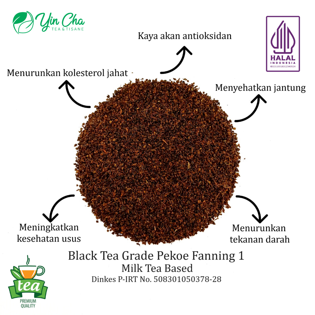 

Black Tea Grade PF1 100 Gr