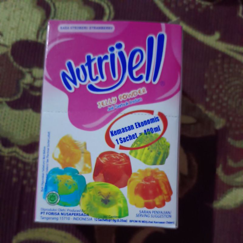 

Nutrijel aneka rasa buah 1 kotak