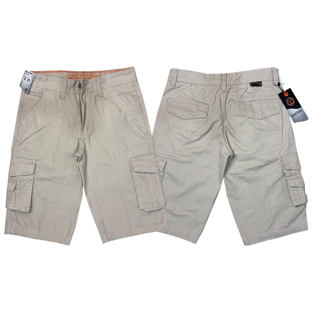 Celana Cargo Pendek Pria Original Kanvas Casual