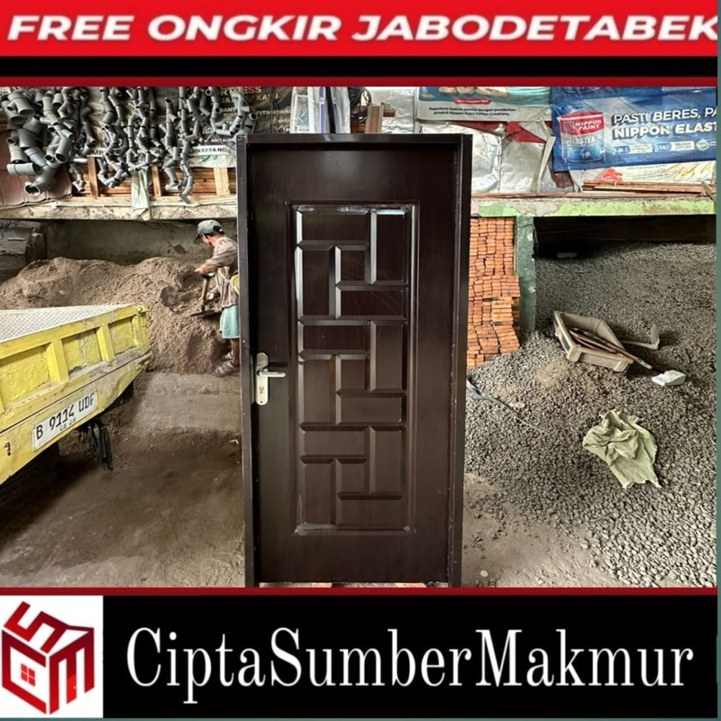 PINTU UTAMA / PINTU KAMAR TIDUR BAJA ALESSA JL STEEL ECO SERIES