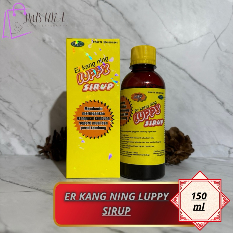 

Er Kang Ning Luppy Sirup - Untuk Nafsu Makan dan Pertumbuhan Anak