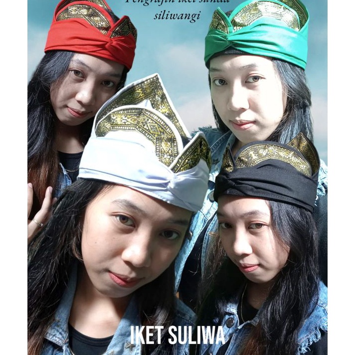 iket sunda suliwa iket sunda praktis iket kepala sunda