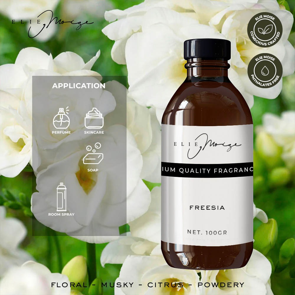 Freesia - Fragrance Base Ingredients Fine Fragrance Oil - Premium Fragrance Oil for Candle Perfume