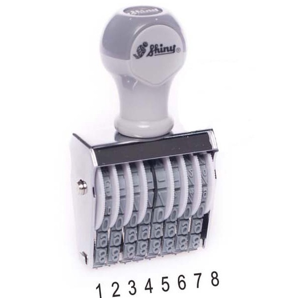 

Best Seller Stempel Shiny N38 N38 Angka 8 digit