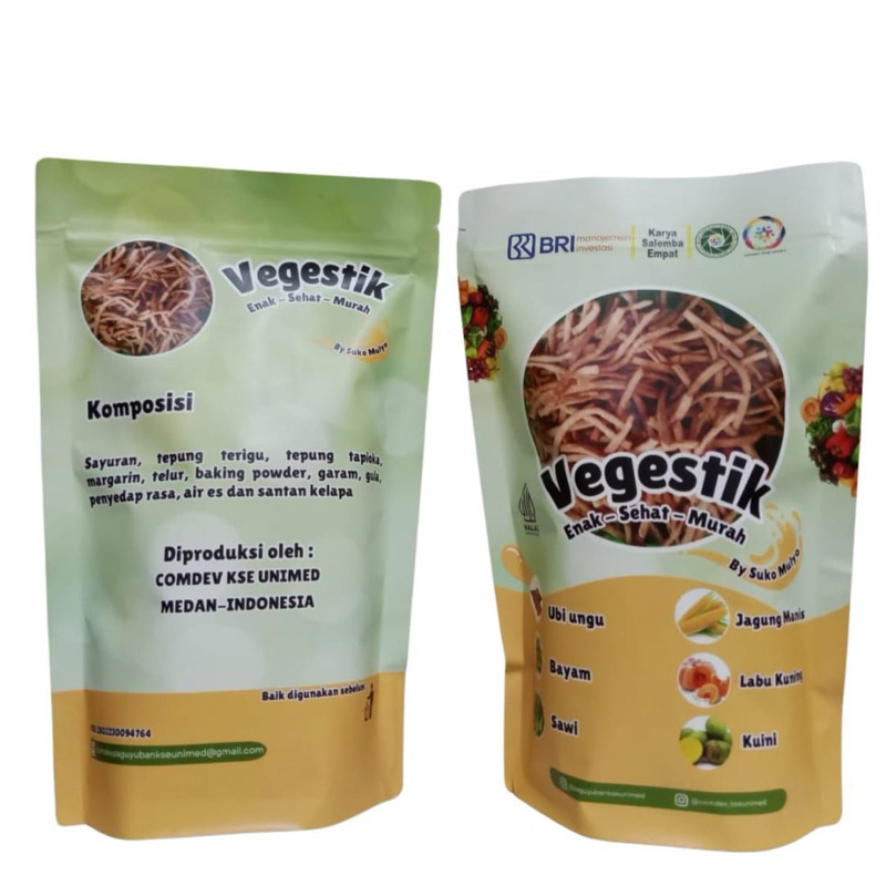 

Vegetarian Stick (Vegestik) - Cemilan Sehat