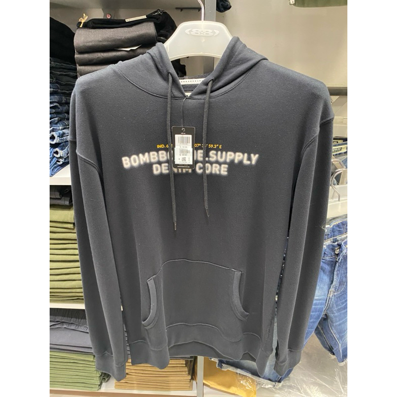 HOODIE CREWNECK PRIA BOMBBOOGIE ORIGINAL BY MATAHARI (S-XL)