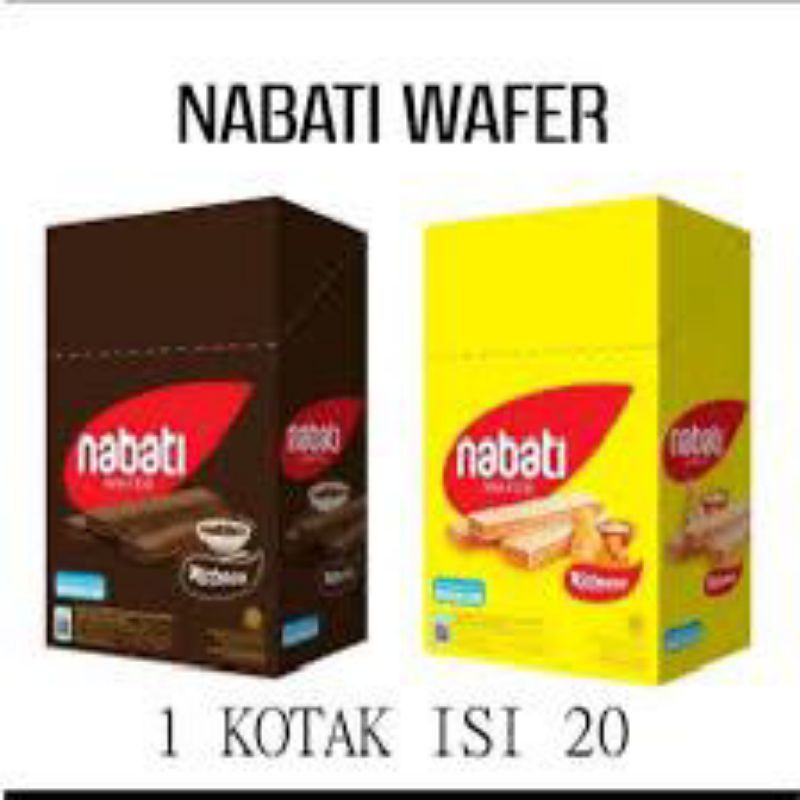 

Nabati wafer coklat 5gr
