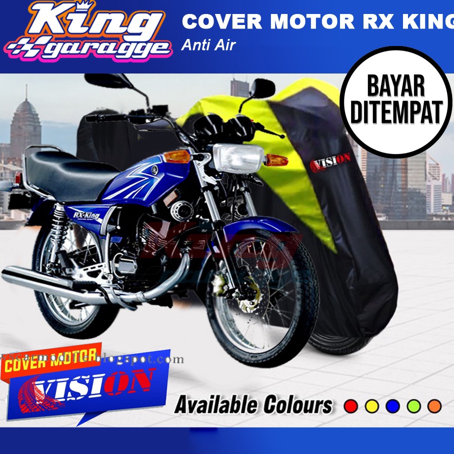 Hemat Cover Motor RxKing Selimut Rx King Jas Motor RxKing Berkualitas Sarung Motor Rx King  Mantel M