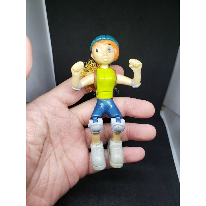 ACTION FIGURE FIGUR KIM POSSIBLE SKATE INLINE RARE HAPPYMEAL HAPPY MEAL PRELOVED BEKAS PL SECOND