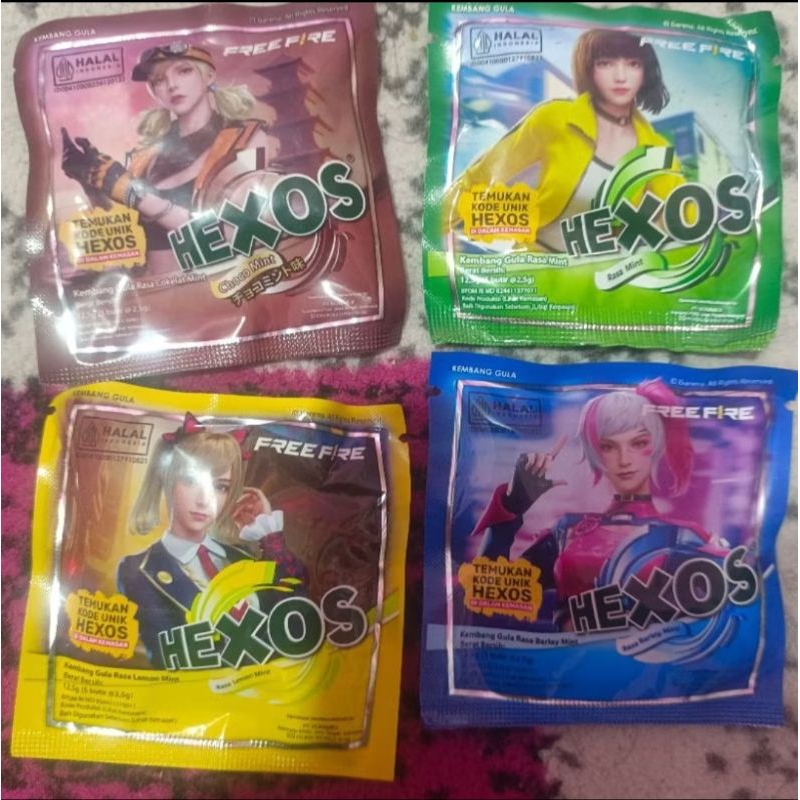 

Permen Hexos 1 pcs @5 butir