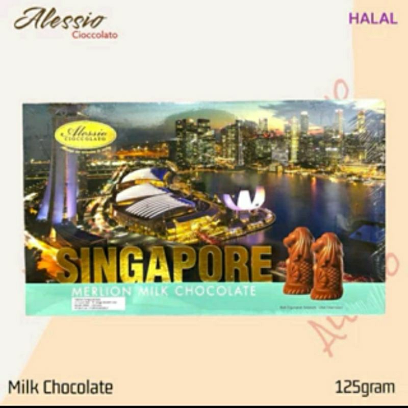 

Coklat Almond Merlion Singapore 125 Gram