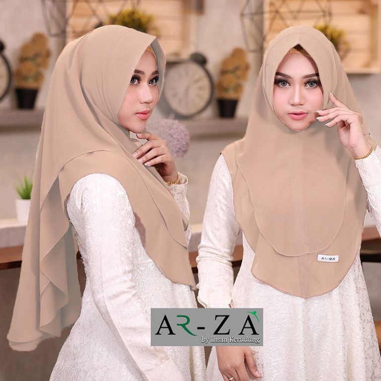 KODE N27K Hijab arza oval standar