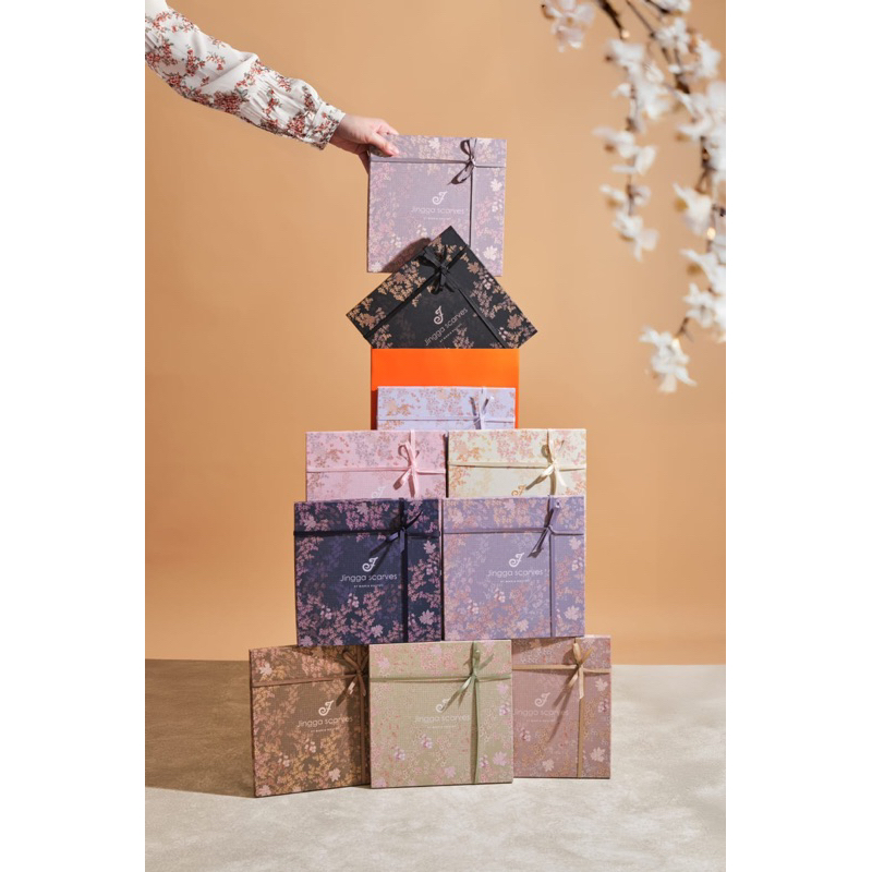 RANGEA SERIES JINGGA SCARVES