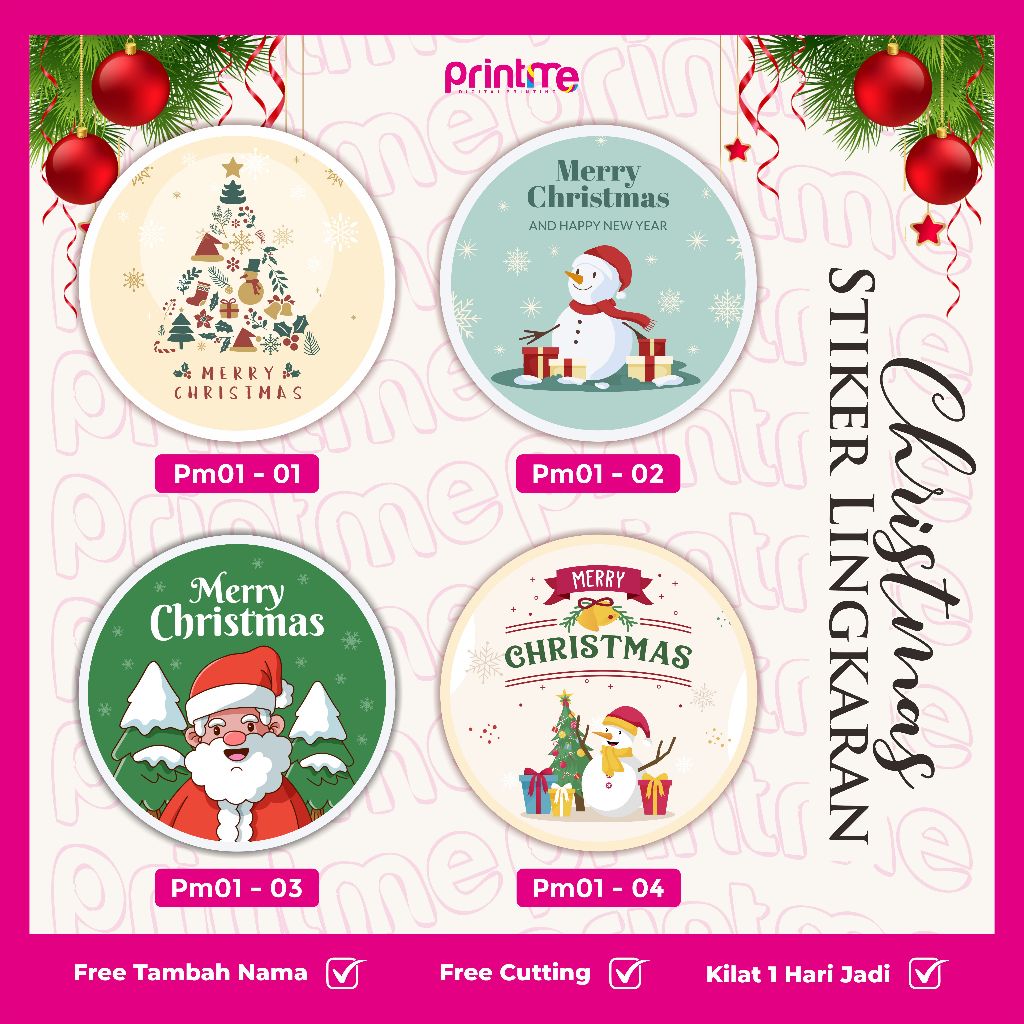 

PM01 | STIKER NATAL LINGKARAN SEAL TOPLES NATAL