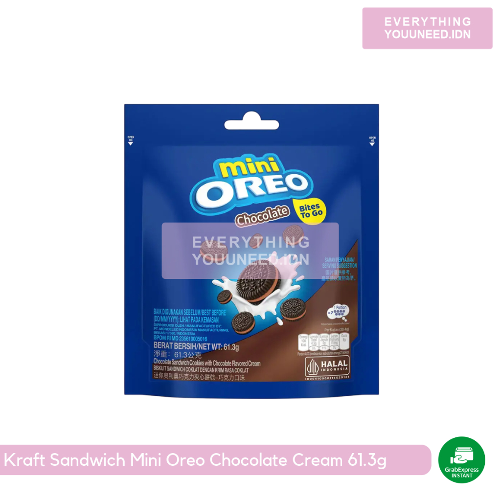 

Kraft Sandwich Mini Oreo Chocolate Cream 61.3g