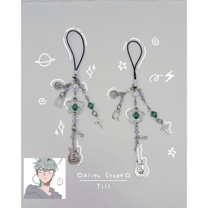 PHONE CHARM ALIEN STAGE INSPIRED◇| TILL | alienstage | phone charm | Gantungan kunci