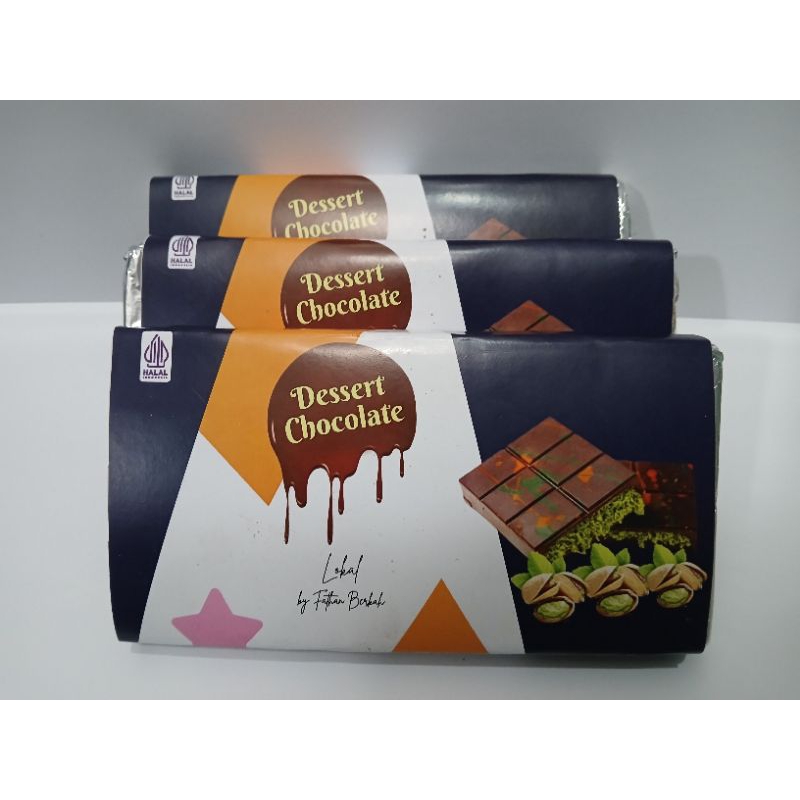 

CHOCHOLATE BAR CRISPY PISTACIO /COKELAT VIRAL DUBAI SIZE L