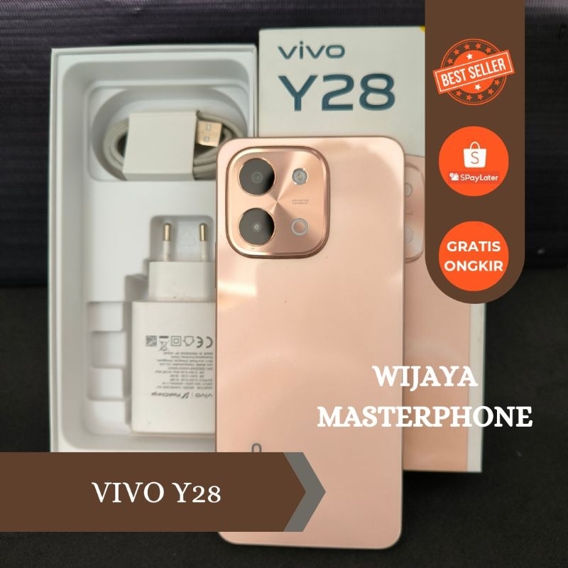 vivo Y28  Ram 8GB Internal 128GB HP Second Seken Bekas Fullset [murah] hp murah