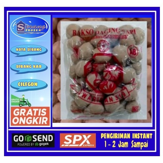 

Bakso Warisan 700gr, Baso Warisan, Serang Frozen