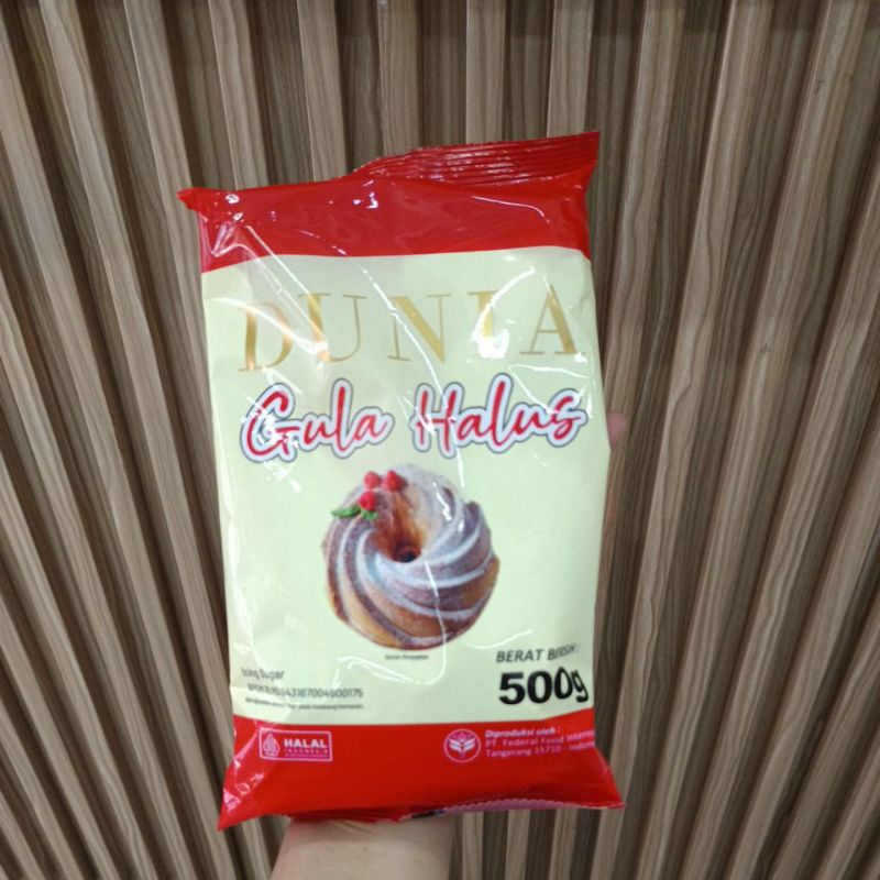 

Dunia gula halus 500gr