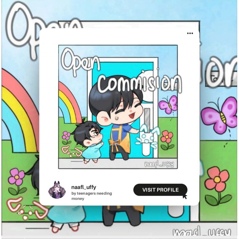 Commision art/commission chibi/commision fan art chibi