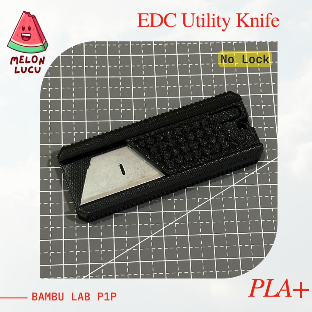 Utility Knife EDC | Pisau Cutter Blade | Olfa SKB-2S