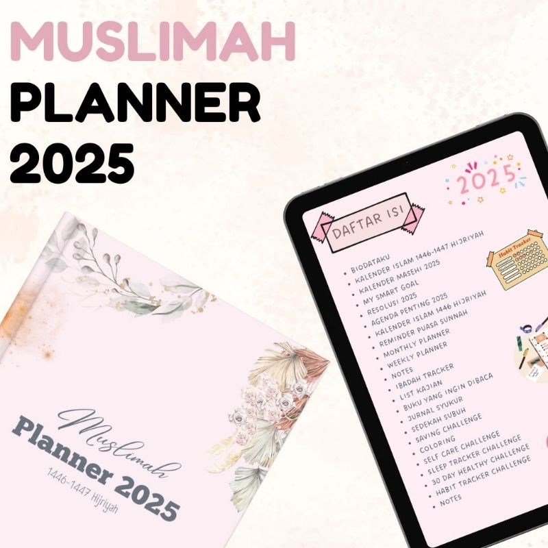 

Muslimah Planner 2025 | Diy